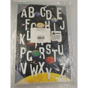 Stupell Home Decor Alphabet Milky Way Plaque